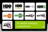 9 filmowych kanaw premium do 2 miesicy w prezencie, w tym dwa kanay HD